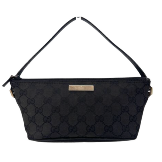 Gucci Pochette Black Canvas